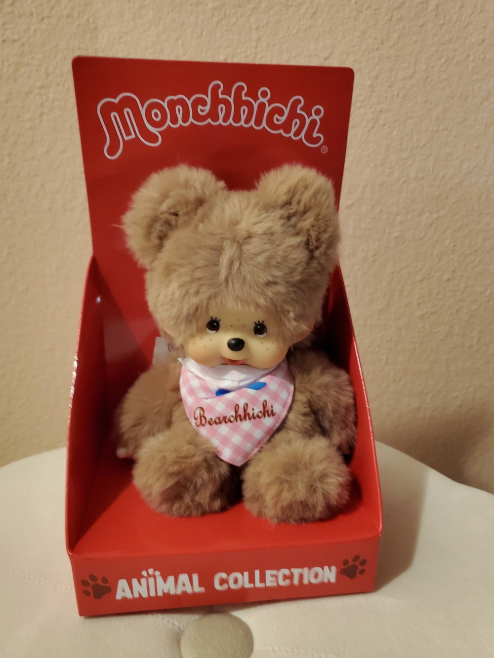 Monchhichi Bearchhichi Plush Animal Collection Boxed